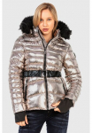 Cipo & Baxx Žieminė striukė &raquo;WINTER Striukė su gobtuvas moderni Design su auk&scaron;tas patogus liemuo