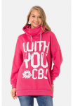 Cipo & Baxx Bliuzonas &raquo;Sweatshirt&laquo; 1 Stk. su coolem Markenprint ir &Scaron;alikas-mova WL345