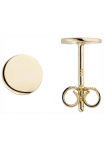 JOBO Pora auskarai &raquo;Pl&auml;ttchen&laquo; 333 Gold