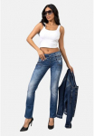 Cipo & Baxx Džinsai su 5 ki&scaron;enėmis &raquo;Jeans&laquo; in Straight-Fit CBW-0282