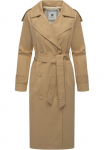 Ragwear Lietpaltis &raquo;Longtrench&laquo; Eleganter Mantel-Klassiker su Taillenband