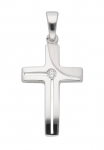 Adelia&acute;s Kreuzanh&auml;nger &raquo;Damen & Herren 925 Silber Kreuz pakabukas su Zirkonia&laquo; su Zirkonia dėl Moterims & Herren