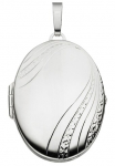 JOBO Medallionanh&auml;nger &raquo;Anh&auml;nger Medaillon oval&laquo; 925 Silber