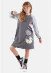 Denokids Suknelė &raquo;Wild Cat&laquo; 1 Stk. dalys su Katzen-Motiv
