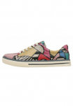 DOGO Sportbačiai &raquo;Classic Schn&uuml;rsneaker Painting in Harmony Moterims Sneaker&laquo; Handgefertigt