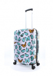 Saxoline&reg; Lagaminas &raquo;Springful&laquo; su vollintegriertem Aluminium-Trolleysystem