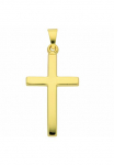 Adelia&acute;s Grandinėlė su pakabukas &raquo;Damen & Herren 585 Gold Kreuz Anh&auml;nger&laquo; papuo&scaron;alų rinkinys - rinkinys su Grandinėlė