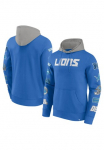 Fanatics Megztinis su gobtuvu &raquo; bliuzonas Detroit Lions Patched Out Fleece&laquo;