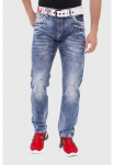 Cipo & Baxx Siauri džinsai &raquo;Jeans&laquo; im washed stilius