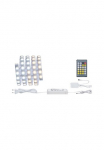 Paulmann LED-Streifen &raquo;MaxLED 500 Basisset 15m 10W 230/24V 20VA Silber Kunststoff&laquo; 1 Stk.-flammig IP44 dėklas 2700K-6500K TunableWhite
