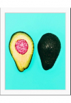 queence Paveikslas &raquo;Kilian&laquo; Essen | Figūrėlė | Kunst | Lebensmittel | Obst | Obst paveikslas/nuotrauka 1 Stk. dalys HD Premium Poster-Druck ir Holzrahmen