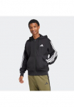 adidas Sportswear Bliuzonas &raquo;ESSENTIALS 3-STREIFEN&laquo; dėl Laufen ir Sportmode su Užtrauktukas