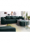 COLLECTION AB Kampinė sofa &raquo;Sally L-Form&laquo; su ir be miegojimo funkcija su loser &Scaron;ildanti nugaros ir Pagalvėlė sėdėjimui