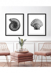 queence Paveikslas &raquo;Justus&laquo; Kunst | Meer | Meer paveikslas/nuotrauka | Wassertiere 1 Stk. dalys HD Premium Poster-Druck ir Holzrahmen
