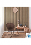 living walls Tapetai &raquo;DesignDrop vorgeleimte Tapetai Holzpaneele Braun Beige Holzoptik&laquo; matinis strukturiert tapetai vorgekleistert floral dėl miegamojo kambario baldai Wohnzimmer K&uuml;che