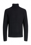 Jack & Jones Megztinis auk&scaron;tu kaklu &raquo;JJPANNEL KNIT ROLL NECK AW25&laquo;