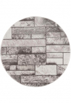 Carpet City Kilimas &raquo;Noa 9250&laquo; ovali 11 mm auk&scaron;tis Stein imitacija Trumpo plauko kilimas Modern &scaron;velnus For Pflegeleicht