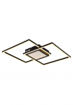 GLOBO LIGHTING LED lubinis &scaron;viestuvas &raquo;SAUNDERS&laquo; LED-Modul 1 Stk. Deckenlampe/Wohnzimmer/Schlafzimmer/modern