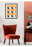 queence Paveikslas &raquo;Samuel&laquo; Abstrakt | Figūrėlė | Dekoracija | Kunst 1 Stk. dalys HD Premium Poster-Druck ir Holzrahmen