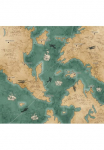 Komar Tapetai &raquo;Digitaldruck Vlies - Old laisvalaikio Map - Gr&ouml;&szlig;e 300 x 280 cm&laquo; ra&scaron;tuotas glatt vaikų kambario baldų komplektas