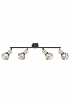 GLOBO LIGHTING Lubinis &scaron;viestuvas &raquo;XARA I&laquo; E14 1 Stk. Deckenstrahler/Metall/Flur/Wohnzimmer/Schlafzimmer
