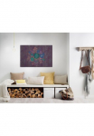A.S. Cr&eacute;ation Paveikslas ant drobės &raquo;spray bouquet&laquo; gėlės | Kunst 1 Stk. dalys Keilrahmen mediena gėlės Floral Grafitti Lininis paveikslas Wohnzimmer modern