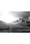 Papermoon Fototapetas &raquo;Landschaft juoda spalva & wei&szlig;&laquo;