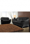 sit&more Mink&scaron;tų baldų komplektas Topas Savona&laquo; NaturLEDER&reg; (2-tlg) kurį sudaro i&scaron; je einem 2- ir Trivietė sofa spyruoklės
