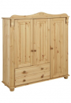 OTTO home Skalbinių spinta &raquo;Adele Mehrzweckschrank&laquo; 2 Breiten: 93/130 cm H/T ca. 135/40 cm i&scaron; massiver Kiefer Dvivietis arba 3-ijų durų