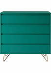 SalesFever Komoda &raquo;Bolton - Stilvolles Sideboard&laquo; Haarnadelbeine i&scaron; metalas su Messinglegierung
