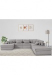 OTTO home Sofa &raquo;Florid U-Form&laquo; 6 Teile kurį sudaro i&scaron; Modulen viele Bezugsqualit&auml;ten auch in audinys