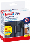 tesa Tinklelis nuo uodų ant durų &raquo;Insect Stop Falt adapteris dėl Fliegengitter - Adapter-Set&laquo; Rinkinys adapteris dėl FALT Fenster-t&uuml;ren 3 Stk. dalys dėl Apsauginis tinklelis nuo vabzdžių Balkono durys / Terrassent&uuml;r