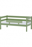 Hoppekids Viengulė lova &raquo;ECO Comfort vaiki&scaron;ka lova Kiefer medžio masyvo Jaunuolio kambario lova ir Rollrost&laquo; 70x160 cm patogi in verschieden Farben/ Matratze/ Absturzsicherung