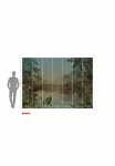 Komar Fototapetas &raquo;Lac Tropical&laquo; ra&scaron;tuotas glatt 350 x 250 cm (Breite x H&ouml;he) - Tapetai Vlies Wohnzimmer miegamojo kambario baldai