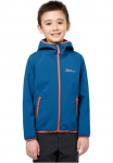 Jack Wolfskin Striukė su pamu&scaron;alu &raquo;FOURWINDS Sportinis bliuzonas KIDS&laquo; su gobtuvas