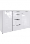 Wimex Komoda &raquo;level36 D by fresh to go&laquo; su lackierten blizgus pavir&scaron;ius Fronten soft-close Funktion 135cm plotis