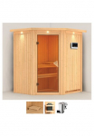 Karibu Pirtis &raquo;Tomke&laquo; rinkinys Ofen 36 kW Bio-Ofen externe Strg. easy