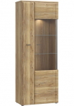 FORTE Indauja &raquo;Akinori&laquo; B/H/T 751/1976/418 cm Indauja Glast&uuml;re Soft Close MDF priekis Metallgriffe