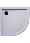 Sanotechnik Ovalus du&scaron;o padėklas &raquo;Bora&laquo; LxBxH: 80x80x14cm