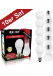 BLULAXA LED lemputės &raquo;SMD Multi&laquo; E27 10 Stk. Warmwei&szlig; 10er-Set Promotion-Pack A60 SMD klar