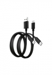Stealth USB-Kabel &raquo;Silikon įkrovimo kabelis im dvigubas je 2m (1x USB-A -> C & 1x USB-C -> C)&laquo; USB laikmena Typ A | USB-C 200 cm Flexibles Silikon