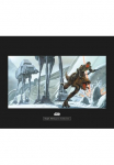 Komar Paveikslas &raquo;Star Wars Classic RMQ Hoth Battle Ground&laquo; Star Wars 1 Stk. dalys paveikslas zur dekoracija im vaikų kambario baldų komplektas - be grotelės