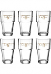 LEONARDO Stiklinė kavai &raquo;Gl&auml;ser-Set SOLO "Coffee"&laquo; 410 ml 6 vnt.