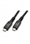 CAPTIVA USB-Kabel &raquo;Kabel USB laikmena kabelis C-Stecker C-Stecker juoda spalva 2m USB-C ant USB-C 240W&laquo;