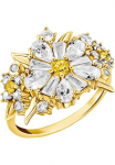 THOMAS SABO Žiedas &raquo;Lovely Daisy Bouquet-Cocktail-Ring&laquo; su Zirkonia (synth.)