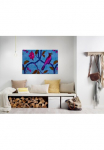 A.S. Cr&eacute;ation Paveikslas ant drobės &raquo;bird of paradise&laquo; Kunst | V&ouml;gel 1 Stk. dalys Keilrahmen paveikslas Vogel Bunt Lininis paveikslas Wohnzimmer modern paveikslas