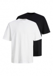 Jack & Jones Palaidinė apvalia i&scaron;kirpte &raquo;JJEBRADLEY Mar&scaron;kinėliai SS O-NECK 2PK MP NOOS&laquo; Rinkinys 2 Stk. medvilnė relaxed forma