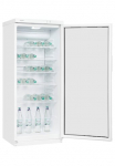 exquisit &Scaron;aldytuvas gėrimams &raquo;GKS290-GT-280E weiss&laquo; 145 cm hoch 60 cm plotis blizgus Design: Getr&auml;nke immer sichtbar dank Panorama-Glasfront