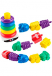Fisher-Price&reg; Žaislas-dėlionė &raquo;Farbring-Pyramide ir perlai zum Zusammenstecken&laquo;