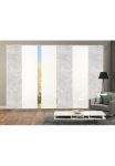 HOME WOHNIDEEN Panelinės užuolaidos &raquo;MADERAS&laquo; Klettband 6 Stk. dalys HxB: 245x60 ir Tvirtinimo preidai